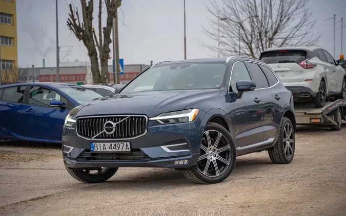 volvo podlaskie Volvo XC 60 cena 156000 przebieg: 56000, rok produkcji 2019 z Białystok